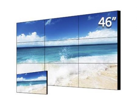 46寸3.5mm拼縫LED標(biāo)量液晶拼接單元